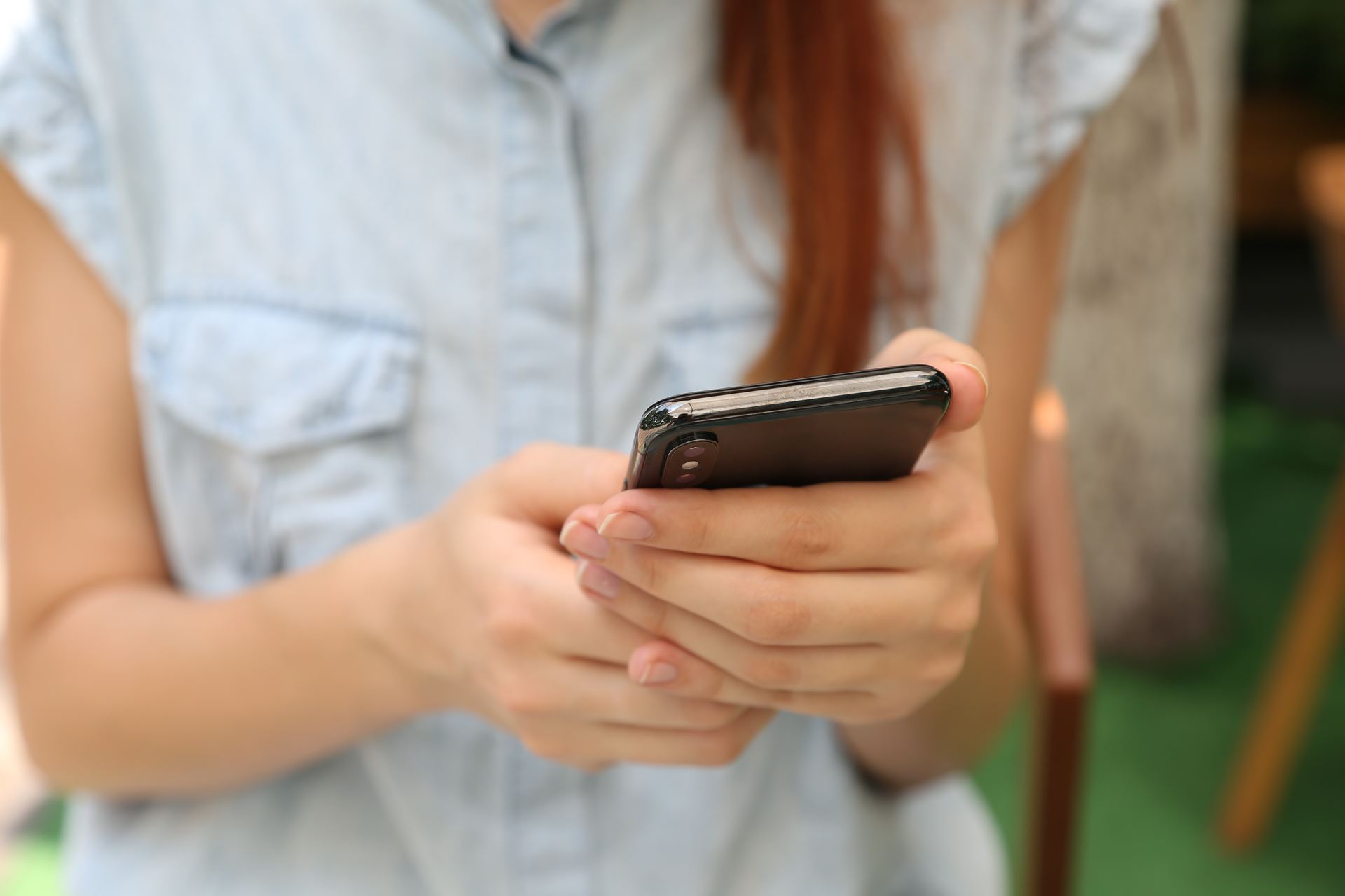 a person talking on a cell phone